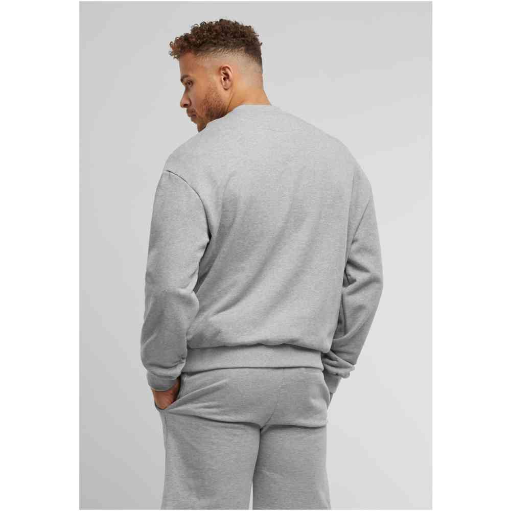 Mister Tee Upscale - Upscale Core EMB Oversize Pull ras du cou - Gris
